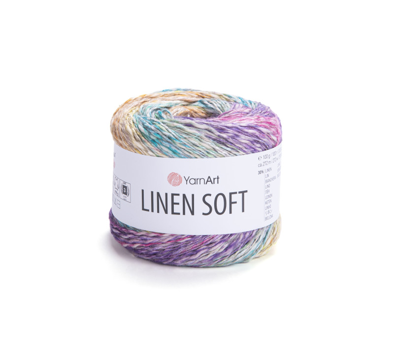 Пряжа YarnArt Linen Soft 7401