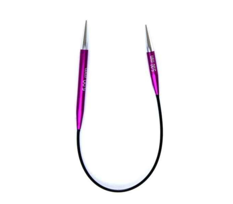 Спиці кругові 5мм 25см Zing KnitPro 47060 Спиці кругові 5мм 25см Zing KnitPro 47060