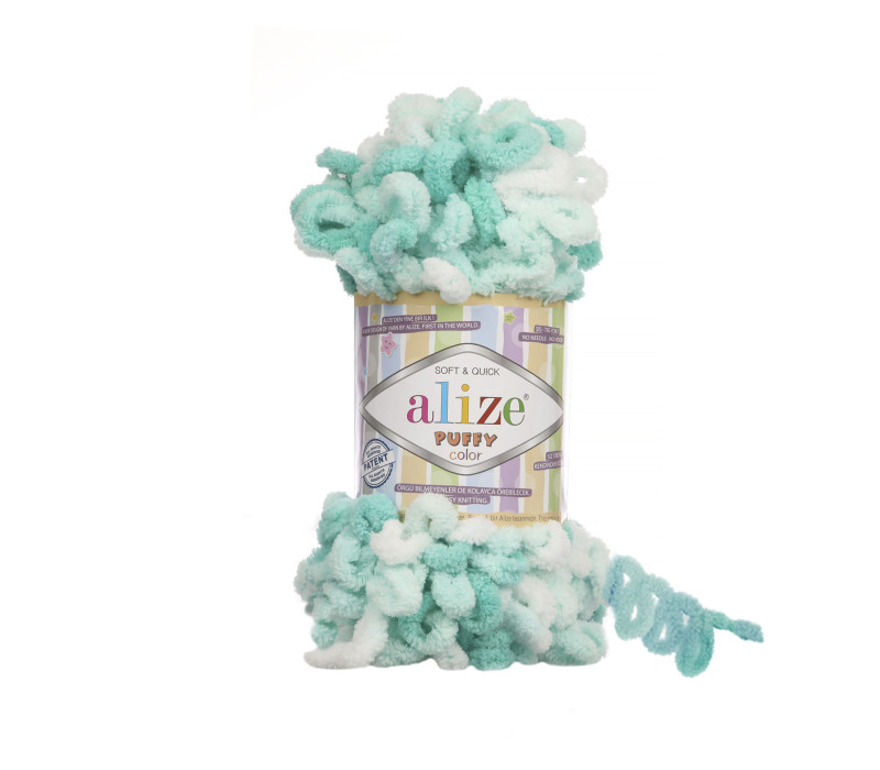 Пряжа Alize Puffy Color 5920 Пряжа Alize Puffy Color 5920