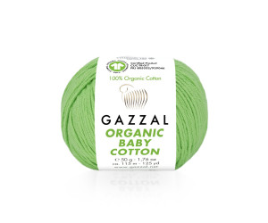 Пряжа Gazzal Organic Baby Cotton 421