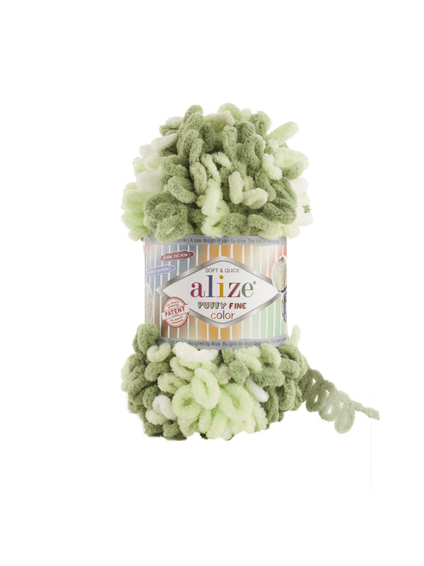 Пряжа Alize Puffy Fine Color 6068