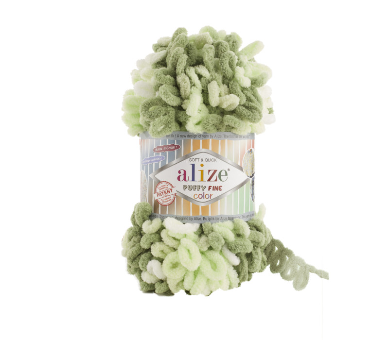 Пряжа Alize Puffy Fine Color 6068 Пряжа Alize Puffy Fine Color 6068
