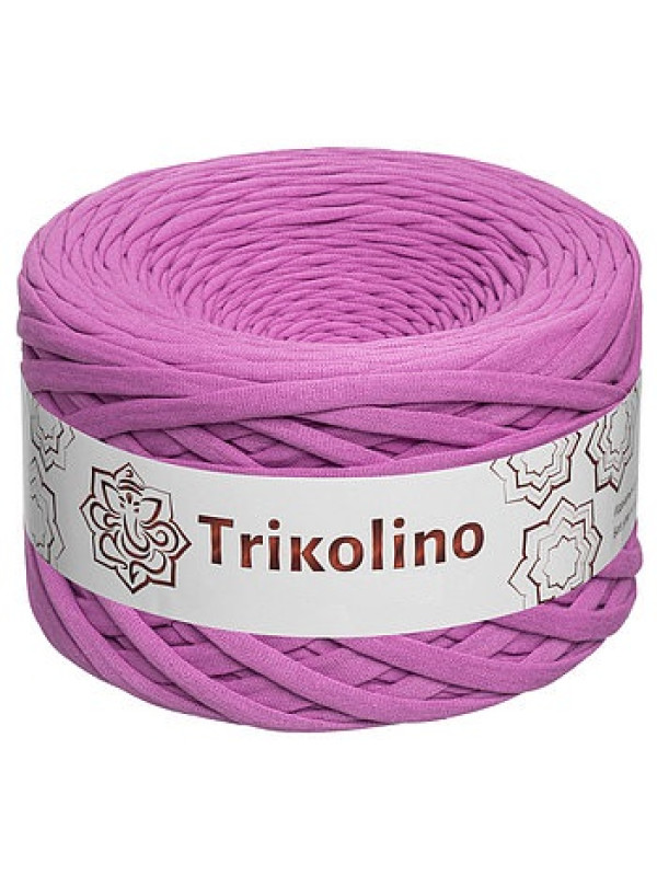 Пряжа трикотажная 7-9 мм "Trikolino" 100м. Фиалка