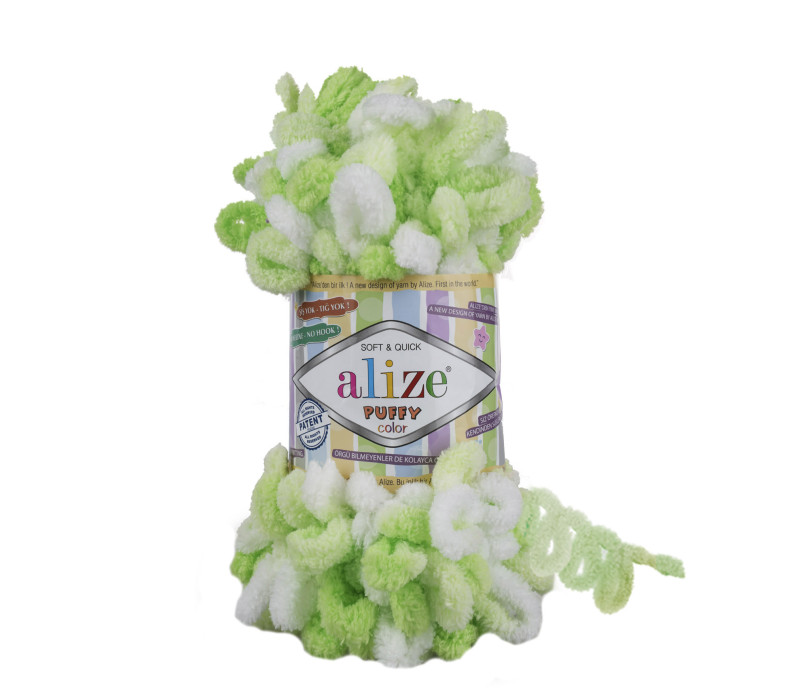 Пряжа Alize Puffy Color 5937 Пряжа Alize Puffy Color 5937