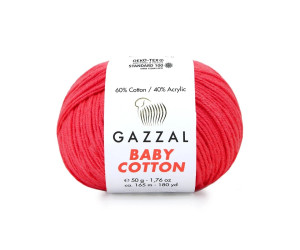 Пряжа Gazzal BabyCotton 3458