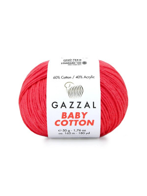 Пряжа Gazzal BabyCotton 3458