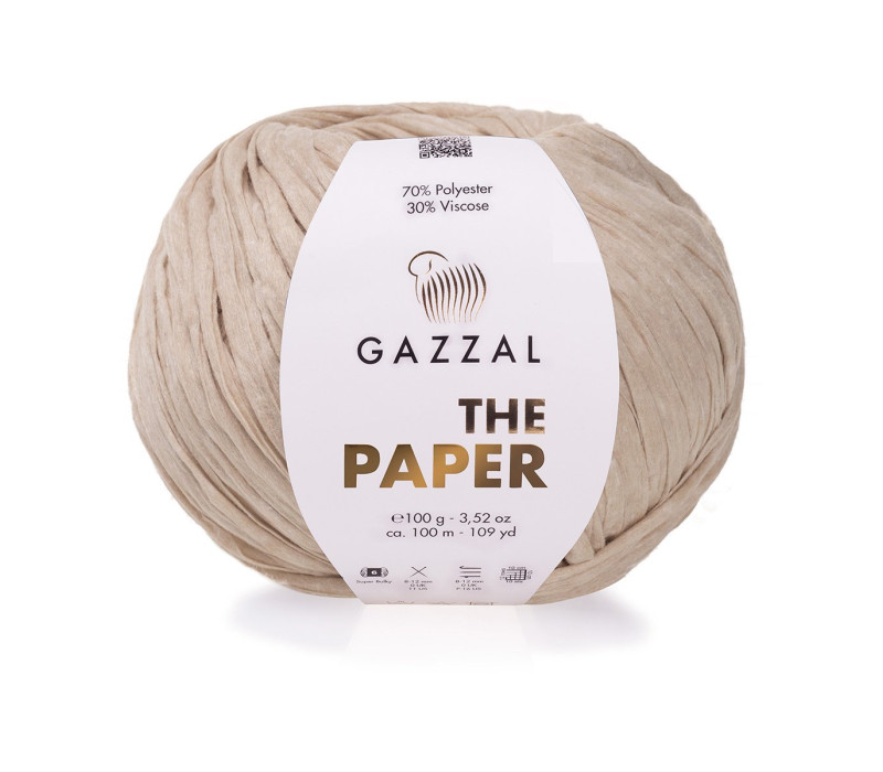 Пряжа Gazzal The Paper 3954