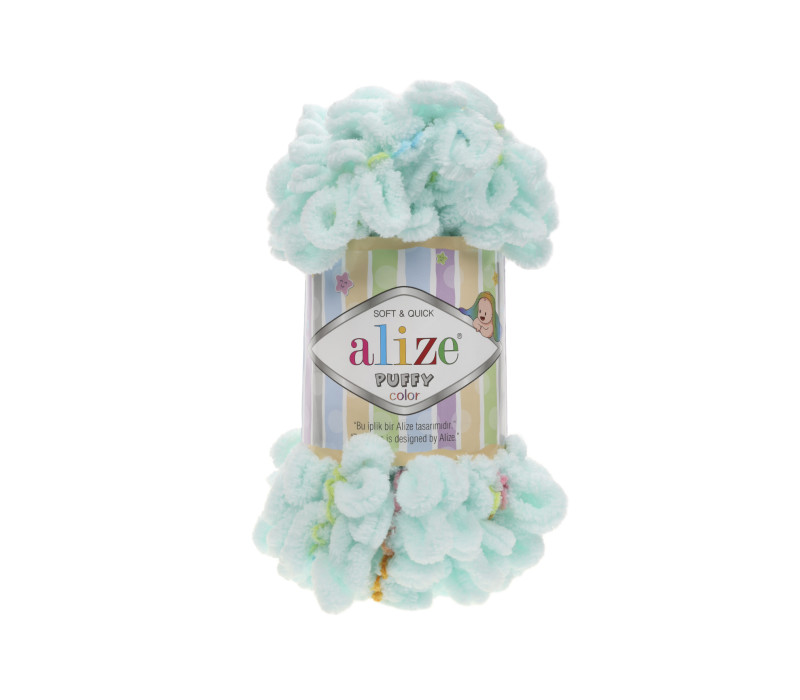 Пряжа Alize Puffy Color 5860