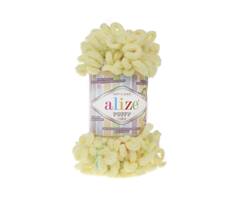 Пряжа Alize Puffy Color 5857 Пряжа Alize Puffy Color 5857