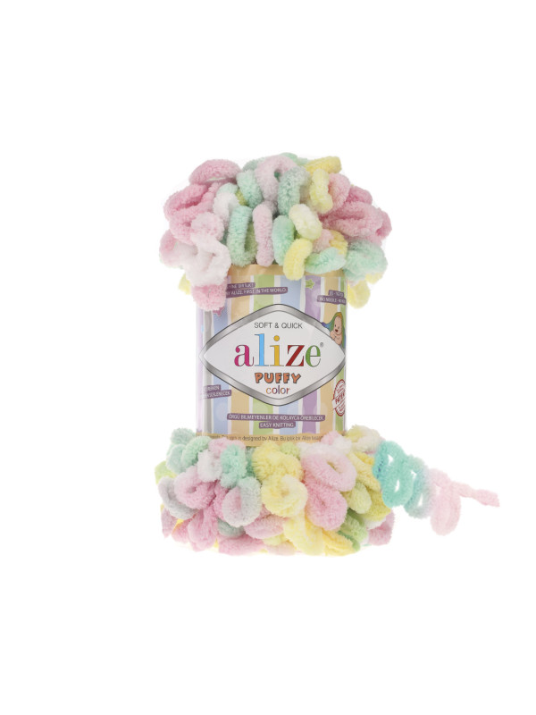 Пряжа Alize Puffy Color 5862