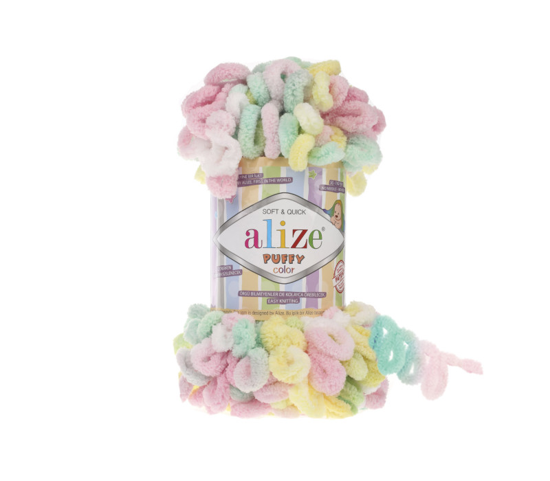 Пряжа Alize Puffy Color 5862