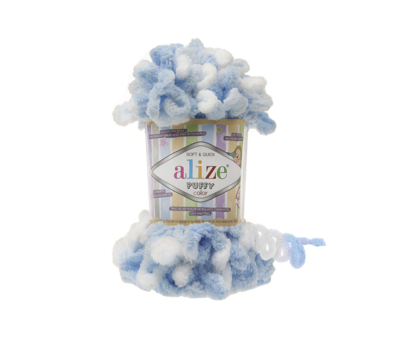 Пряжа Alize Puffy Color 5865
