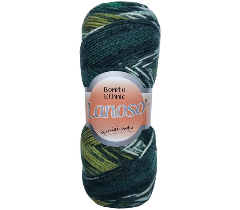 Пряжа Lanoso Bonito Ethnic 1213