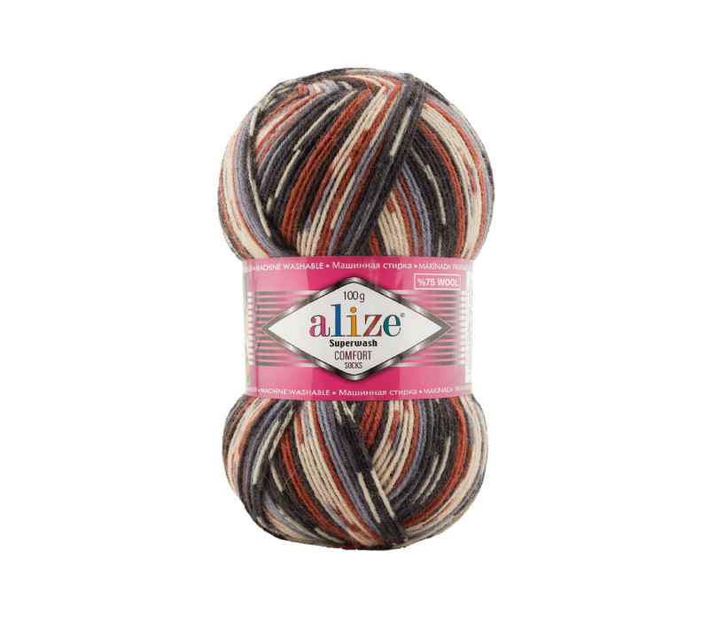 Пряжа Alize Superwash 100 7840