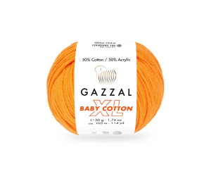 Пряжа Gazzal BabyCotton XL 3416