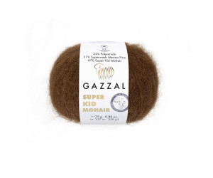 Пряжа Gazzal Super Kid Mohair 64400