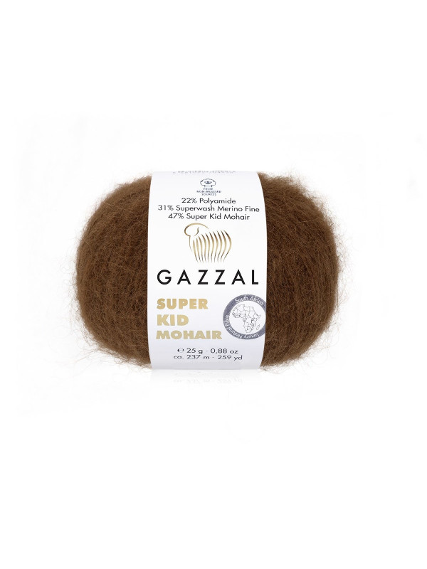 Пряжа Gazzal Super Kid Mohair 64400