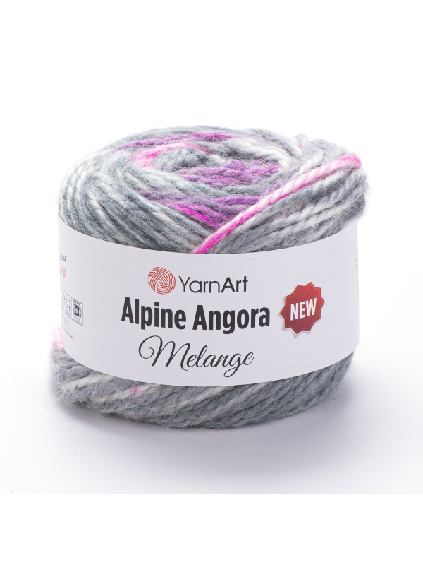 Пряжа YarnArt Alpine Angora Melange New 6409