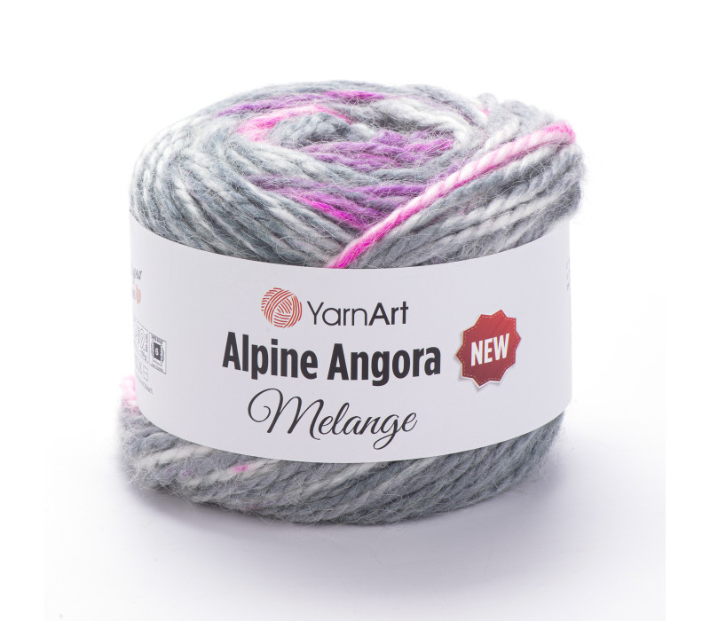 Пряжа YarnArt Alpine Angora Melange New 6409 Пряжа YarnArt Alpine Angora Melange New 6409