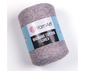 Пряжа YarnArt Macrame Cotton lurex 727