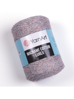 Пряжа YarnArt Macrame Cotton lurex 727