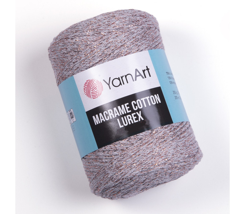 Пряжа YarnArt Macrame Cotton lurex 727 Пряжа YarnArt Macrame Cotton lurex 727
