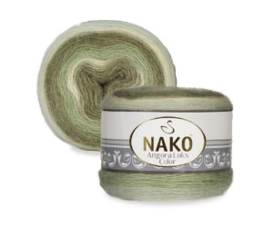 Пряжа Nako Angora Luks Color 82361