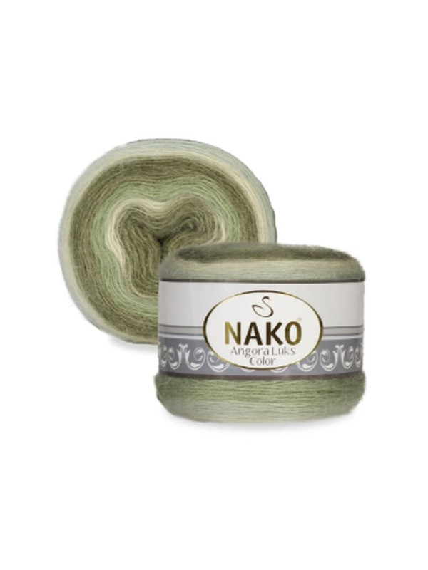 Пряжа Nako Angora Luks Color 82361