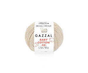 Пряжа Gazzal BabyCotton 25 цвет 3446
