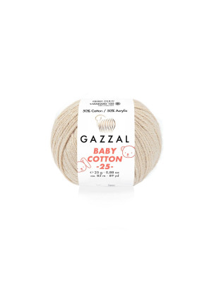 Пряжа Gazzal BabyCotton 25 цвет 3446