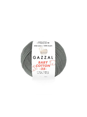 Пряжа Gazzal BabyCotton 25 цвет 3446