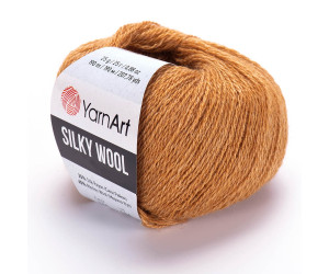 Пряжа YarnArt Silky Wool 345