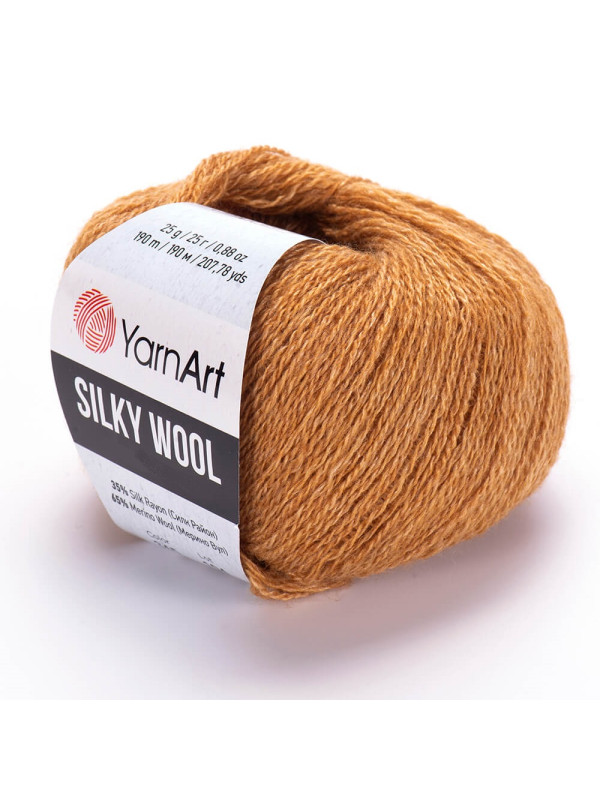 Пряжа YarnArt Silky Wool 345