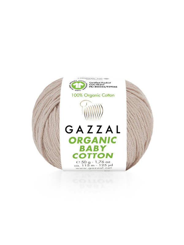 Пряжа Gazzal Organic Baby Cotton 416