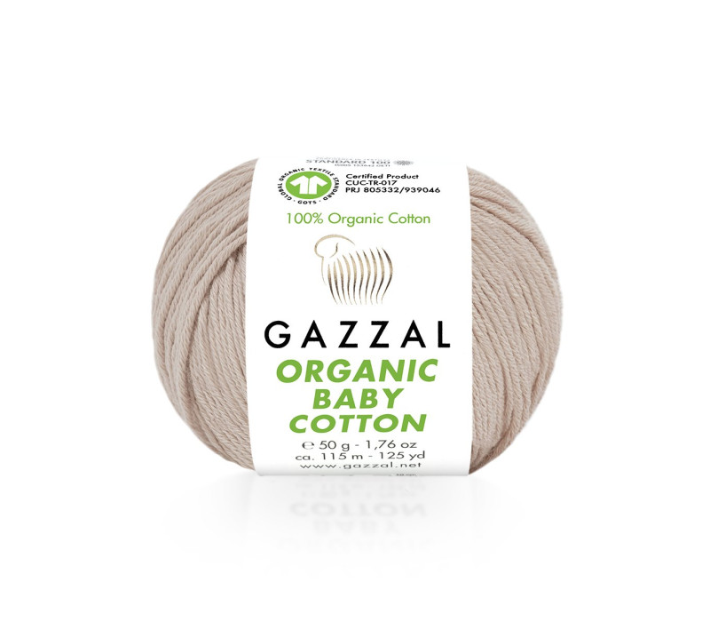 Пряжа Gazzal Organic Baby Cotton 416 Пряжа Gazzal Organic Baby Cotton 416