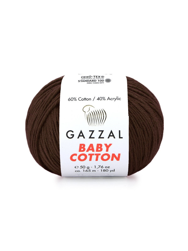 Пряжа Gazzal BabyCotton 3436