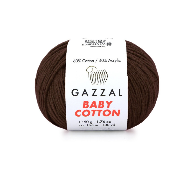 Пряжа Gazzal BabyCotton 3436