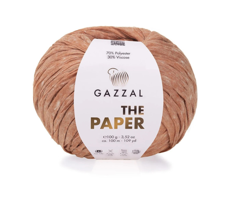 Пряжа Gazzal The Paper 3962