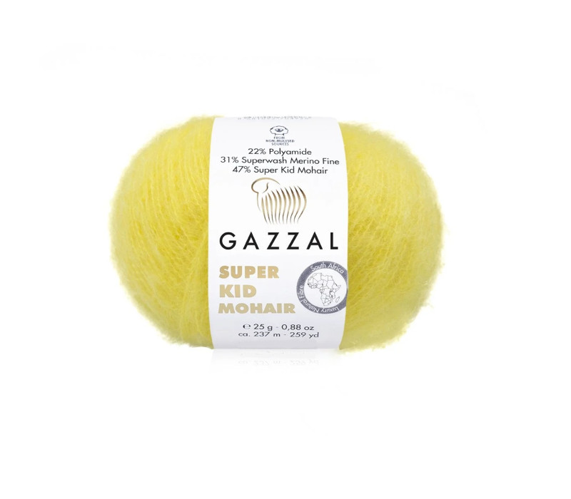 Пряжа Gazzal Super Kid Mohair 64431 Пряжа Gazzal Super Kid Mohair 64431