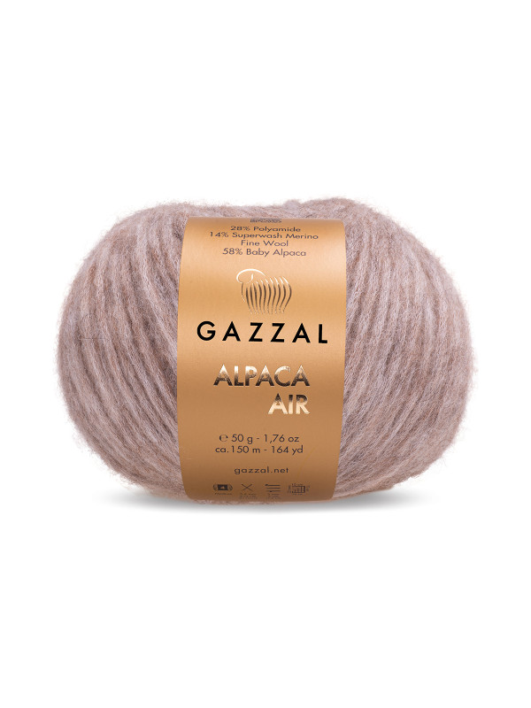 Пряжа Gazzal Alpaca Air 73