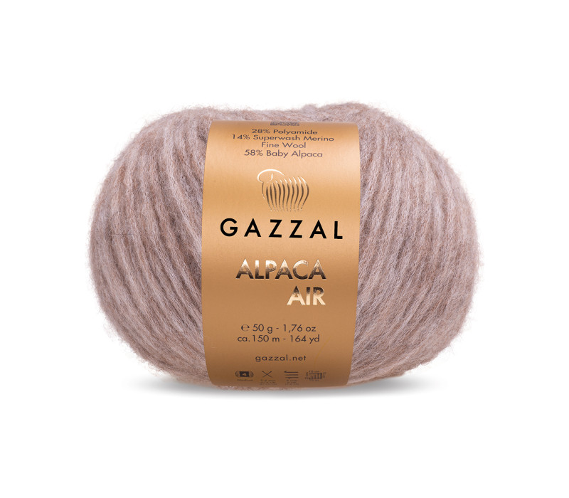 Пряжа Gazzal Alpaca Air 73