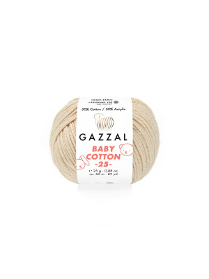 Пряжа Gazzal BabyCotton 25 цвет 3445