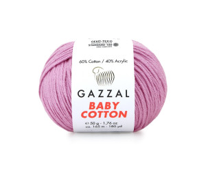 Пряжа Gazzal BabyCotton 3422