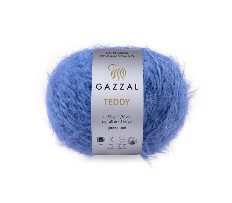 Пряжа Gazzal Teddy 6562 Пряжа Gazzal Teddy 6562