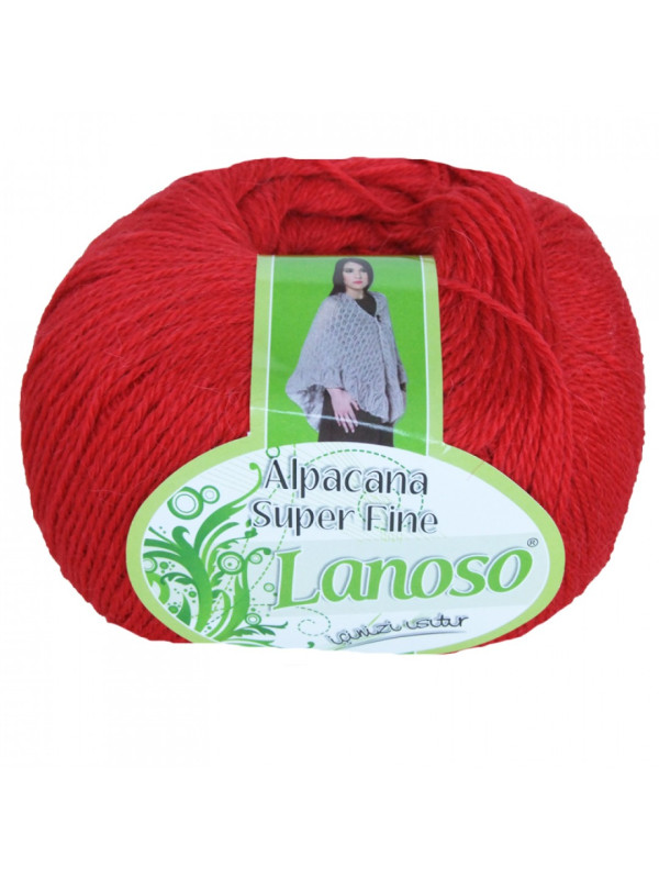 Пряжа Lanoso Alpacana Super Fine 956