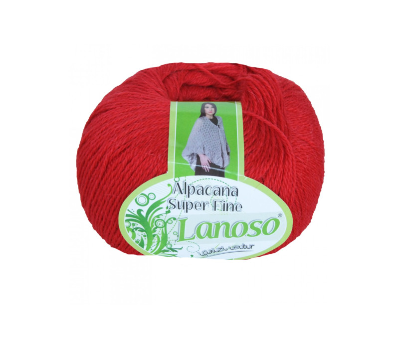 Пряжа Lanoso Alpacana Super Fine 956 Пряжа Lanoso Alpacana Super Fine 956