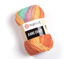 Пряжа YarnArt Jeans Crazy 8202