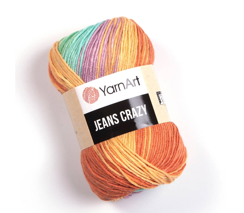 Пряжа YarnArt Jeans Crazy 8202