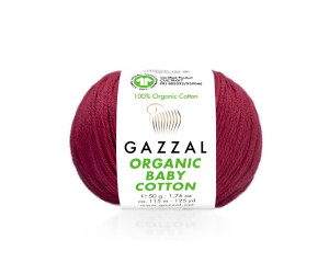 Пряжа Gazzal Organic Baby Cotton 429