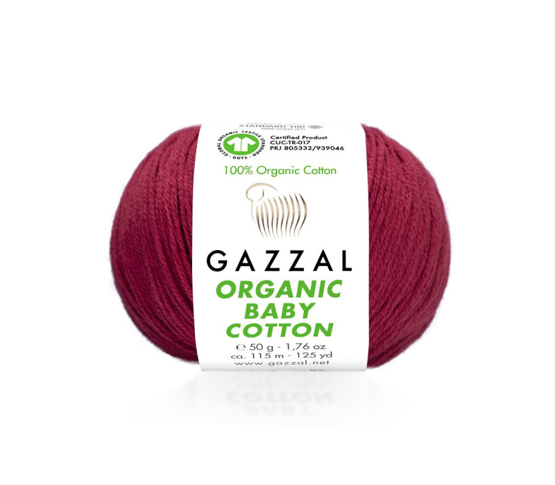 Пряжа Gazzal Organic Baby Cotton 429